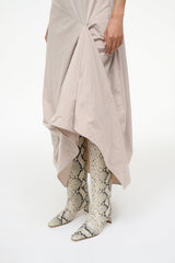 WALLY BOOT | WHITE SNAKE