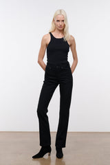 TEDDY STRAIGHT JEAN | BLACK